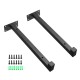 2pcs Heavy Duty Industrial Iron Shelf Brackets Scaffold Board Floating Bracket