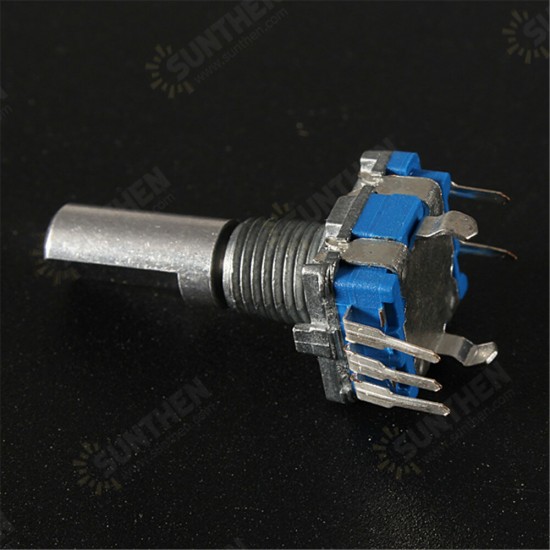 30Pcs 15mm Rotary Encoder Switch with Key Switch with 2 Bit Gray Scale Micro Switch