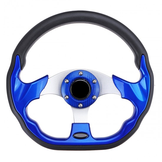 320mm Universal Leather Racing Steering Wheel Sports Drifting Steering Wheel