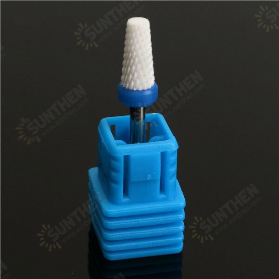 3/32 Inch Electric Drill Bit Grinding Machine Head Ceramic Nail File Drill Bit