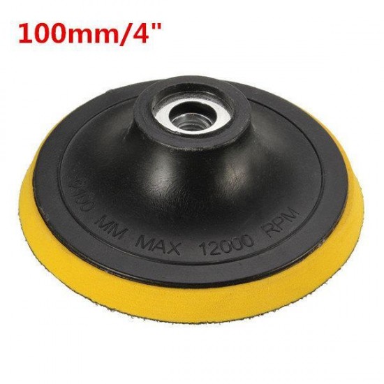 3/4/5/6/7 Inch Sticky Backing Pad M16 Thread Polishing Disk