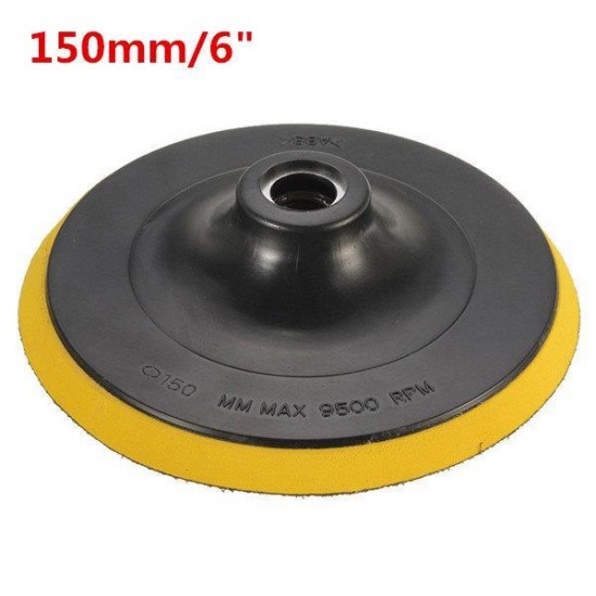 3/4/5/6/7 Inch Sticky Backing Pad M16 Thread Polishing Disk