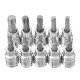 3/8 Inch Drive Socket 10pcs T10-T55 Torx Socket 9pcs H2-H10 Socket Bit Set