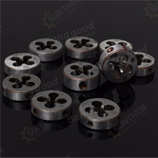 38mm Daimeter Right Hand Thread Alloy Steel Die M12 to M14 Metric Right Hand Die