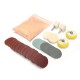 39pcs Glass Polishing Kit 8OZ 230g Cerium Oxide Powder with Polishing Pad Wheel and Sandpaper