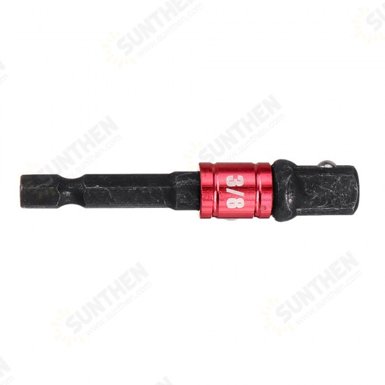 3Pcs Black Screwdriver Extension Bar Adapter 1/4 Inch Hex Shank Screwdriver Bit Socket Adapter