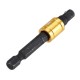 3Pcs Black Screwdriver Extension Bar Adapter 1/4 Inch Hex Shank Screwdriver Bit Socket Adapter