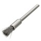 3mmx5mm Electrical Wire Brush Stainless Steel Head Removal Dust Burr Derusting Brush