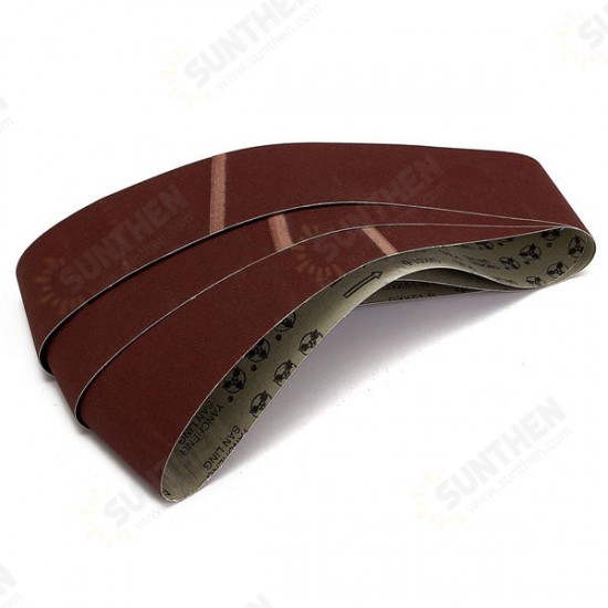 3pcs 915x100mm 240 Grit Sanding Belts Abrasive Tools