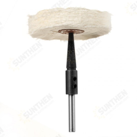 4 Inch Felt Wool Polishing Wheel Adapter Set Changed Electric Drill Into Polishing Machine