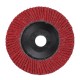 4 Inch Red Corundum Net or Plastic Cover Polishing Wheel Grinding Disc