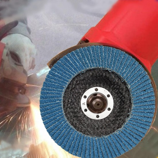 40/60/80/120 Grit Grinding Wheel Flap Disc 115mm Angle Grinder Sanding Tool