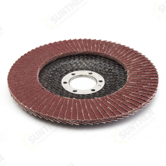 40/60/80/120 Grit Grinding Wheel Flap Disc 125mm 5 Inch Angle Grinder Sanding Tool