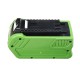 40V Li-Ion Replacement Battery 5.0Ah Replaceable Power Tool Battery Compatible For Grenn Works 29480 Cordless Power Tool