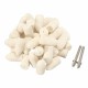 45pcs Wool Polishing Head Buffing Wheel For Dremel Rotary Tool With 2 Conecting Rods