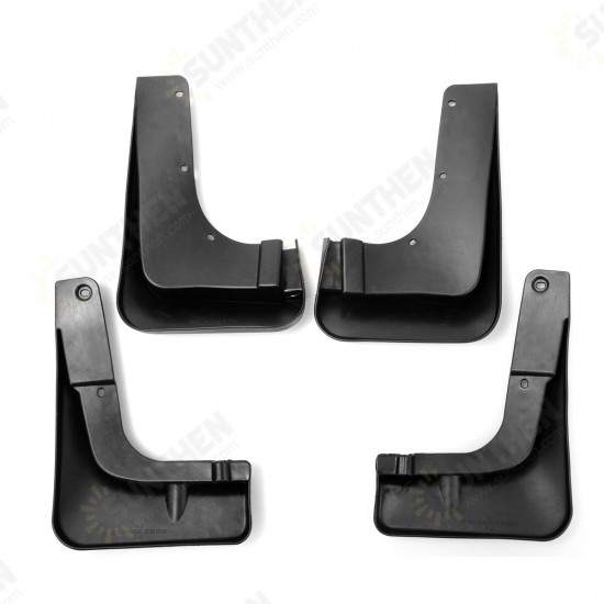 4Pcs Front Rear Splash Guard Mudguards For Mitsubishi Outlander 2016 2017 2018