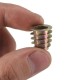 50Pcs M8 Zinc Alloy Steel Furniture Hex Drive Head Nut Screws Threaded Wood Insert