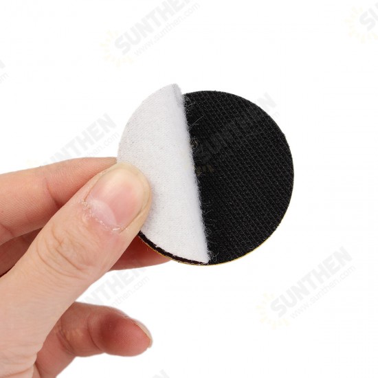 50mm 60pcs 100-2000 Grit Hook Loop Sanding Pad Sander Disc Sand Paper with 3mm Shank