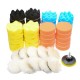 51Pcs 80mm Buffing Polishing Pad Buffer Kit For Electric Auto Polishers