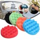 5Pcs 4 Inch 5 Inch Sponge Foam Polishing Pad Waxing Buffing Mats Polisher Kit