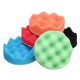 5Pcs 4 Inch 5 Inch Sponge Foam Polishing Pad Waxing Buffing Mats Polisher Kit