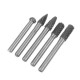 5Pcs 60x8mm Tungsten Steel Rotary File Set Grinding Head Rasp Burrs Abrasive Tool