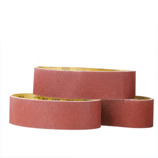 5Pcs 915x100mm 40 to 400 Grit Sanding Belt for Flush Belt Machines Polishing Grind Machine