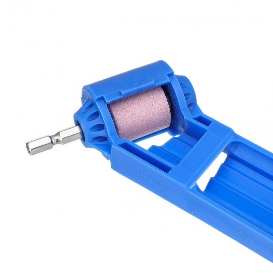 5Pcs Portable Drill Bit Sharpener 2-12.5mm Corundum Grinding Wheel Powered Tool for Drill Polishing