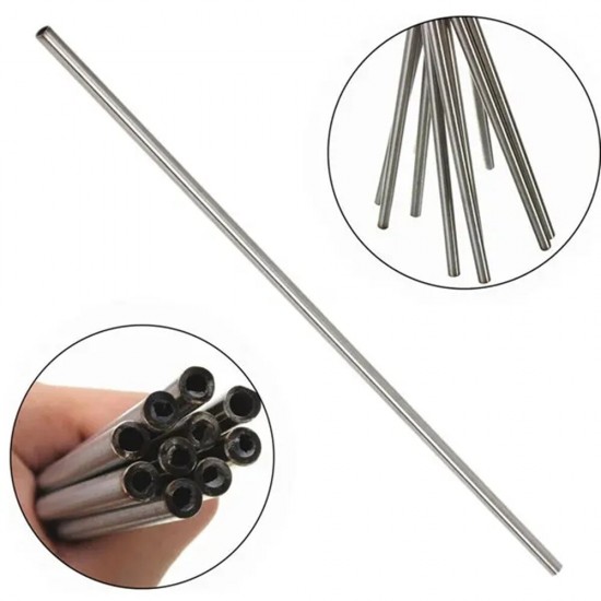 5Pcs Stainless Steel Capillary Tube OD 9mmx8mm ID Length 500mm 304 Stainless Steel Pipe