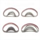 5pcs 10x330mm 40 to 120 Grit Sanding Belt for Flush Belt Machines Polishing Grind Machine