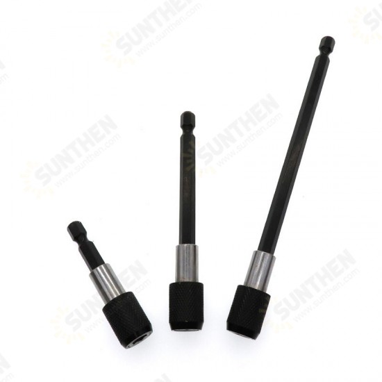 60/100/150mm Magnetic Bit Head Extension Pole Electric Drill Joint Extension Rod