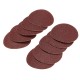 60pcs 3 Inch 60/80/120 Grit Sandpaper with 75mm Hand Polishing Pad for Polishing Abrasive Tools