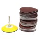 60pcs Sand Paper Mixed Set With 3 Inch Abrasives Hook And Loop Sanding Pad