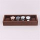 6/12/18 Slots Wooden Watch Display Tray Collection Storage Case Organizer Box