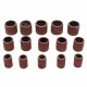 63pcs 80Grit Drum Sanding Kit 1/2 3/8 1/4 Inch Sand Mandrels Fit Dremel Nail Drill Rotary Tools