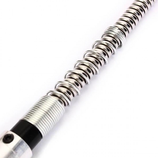 6mm Stainless Steel Flexible Shaft Axis Adapted for Rotary Grinder Tool Electric Drill with 0.3-6mm Handle