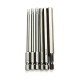 6pcs 100mm Length 1/4 Inch Hex Shank Magnetic Hexagon Head Screwdriver Bit Set