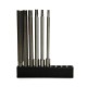 6pcs 100mm Length 1/4 Inch Hex Shank Magnetic Hexagon Head Screwdriver Bit Set