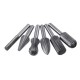 6pcs 6mm Shank Tungsten Steel Carbide Burrs For Rotary Drill Bit Die Grinder