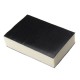 7pcs 154X100mm Flocking Yellow Sandpaper with Sponge Block