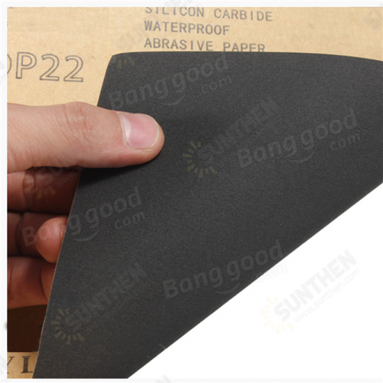 7pcs 230x280mm Sandpaper 400-1200 Grit Wet Dry Waterproof Sandpaper