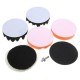 7pcs 4/5/6/7 Inch Sponge Polishing Waxing Buffing Pads Set for Car polisher Polishing Tool