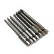 7pcs 75mm T8-T30 Magnetic Torx Screwdriver Bits 1/4 Inch Hex Shank Screwdriver Set