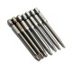 7pcs 75mm T8-T30 Magnetic Torx Screwdriver Bits 1/4 Inch Hex Shank Screwdriver Set