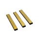 80-3000 Grit Titanium Plated Golden Emery Whetstone Sharpen Stone Strips For Tools