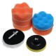 8pcs 3/4/5/6/7 Inch Car Polishing Buffing Pad with Drill Adapter Hand Buffer Set