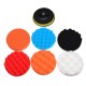 9pcs 6 Inch 7 Inch Sponge Buffing Polishing Pad Buffer Kit for Electric Auto Polishers