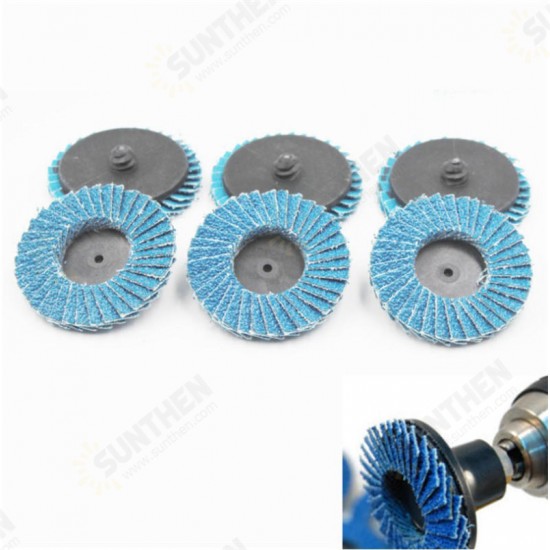 50mm Grinding Wheel Torque Sand Disc 80 Grit Flat Disc Pneumatic Polishing Tool