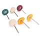 6Pcs 3mm Shank Wool Felt Grinding Sanding Head Abrasive Buffing Wheel Cotton Thread Polishing Brush