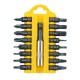 17 In 1 Screwdriver Bit Set Alloy Steel 1/4 Inch Hex Shank Screwdriver